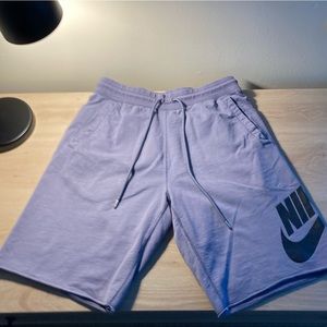 Grey Nike shorts